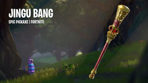 Jingu Bang Epic Pickaxe Fortnite Youtube