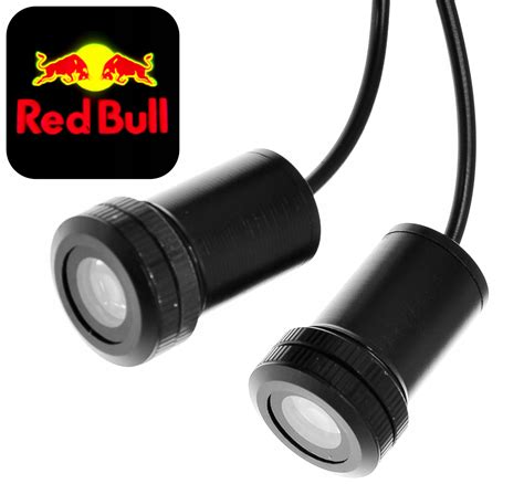 Red Bull Racing F1 LED Logo Projektor lampka drzwi C01 za 99 99 zł z