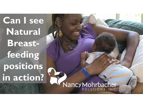 Can I See Natural Breastfeeding Positions In Action Youtube