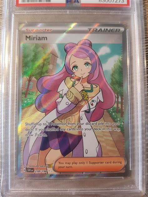 Pokémon 1 Graded card Miriam PSA Catawiki