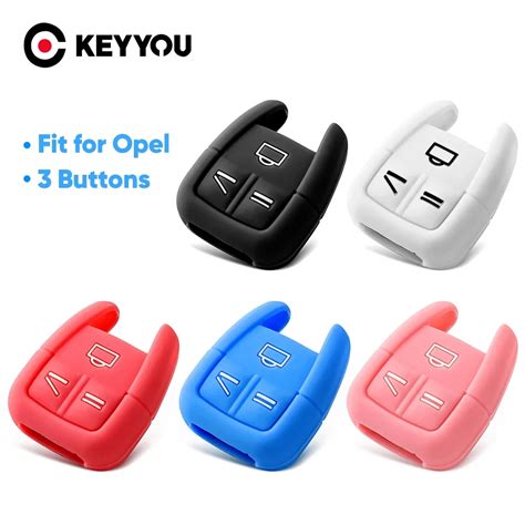 KEYYOU Funda De Silicona Para Mando A Distancia Carcasa Para Vauxhall