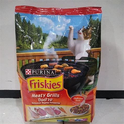 Jual Makanan Kucing Friskies Adult Meaty Grills Kg Shopee Indonesia