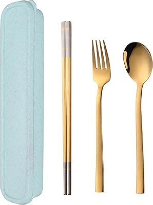 Amazon Iqcwood Spoons And Forks Set Flatware Set Pair Forks