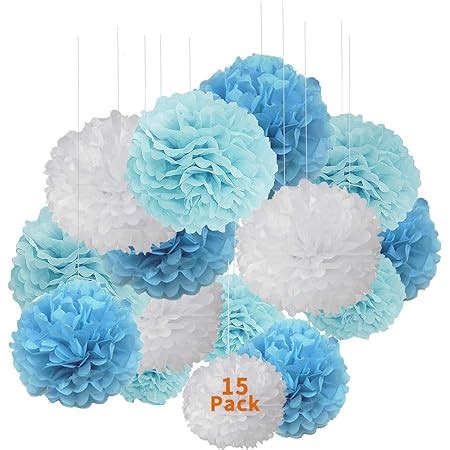 Pom Poms Paper Decorations Xcozu Pcs Tissue Pom Poms For Wedding