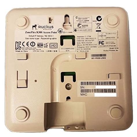 Hz White Ruckus Zoneflex R Wireless Access Point Mbps Ghz