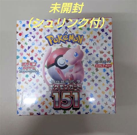 ポケモンカード151 1box シュリンク付き ポケモンカードゲーム