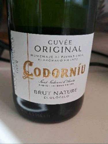 Codorníu Cuvée Original Brut Nature Ecológico Vivino US