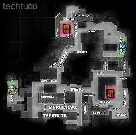 Inferno No Cs Go Veja Nomes Dos Lugares No Mapa Competitivo Do Jogo