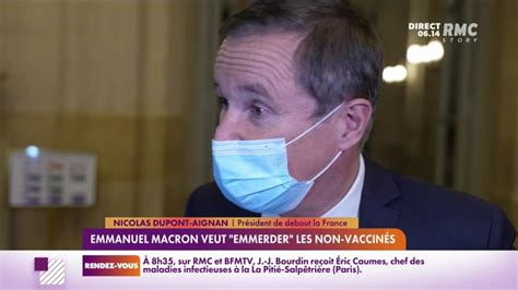 Emmanuel Macron Veut Emmerder Les Non Vaccin S