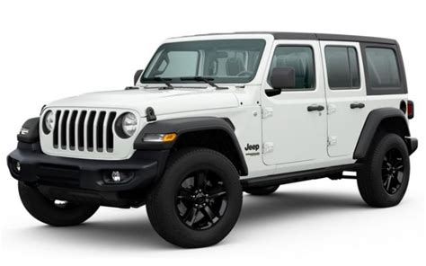 2020 Jeep Wrangler Unlimited Night Eagle 4x4 Four Door Hardtop Specifications Carexpert