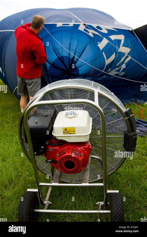 Hot Air Balloon Inflation Fan Hi Res Stock Photography And Images Alamy