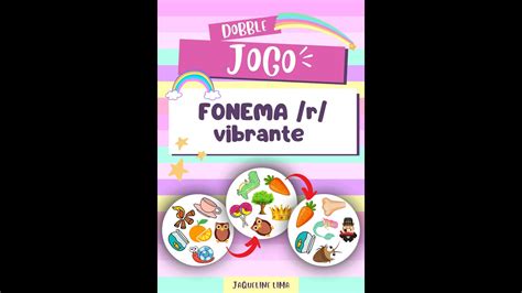 Jogo Dobble Fonema R Vibrante