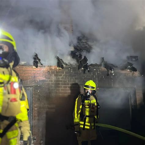 Dachstuhl In Brand Zwei Leicht Verletzte Einsatzbericht Rheine