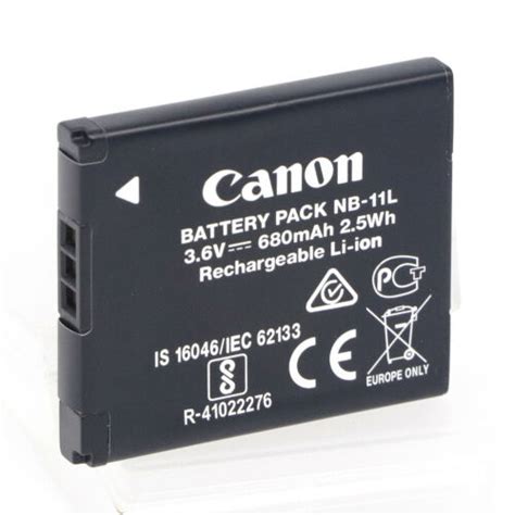 Original Canon NB 11L Battery For A2300 A3400 SX400 SX410 SX430 IXUS245