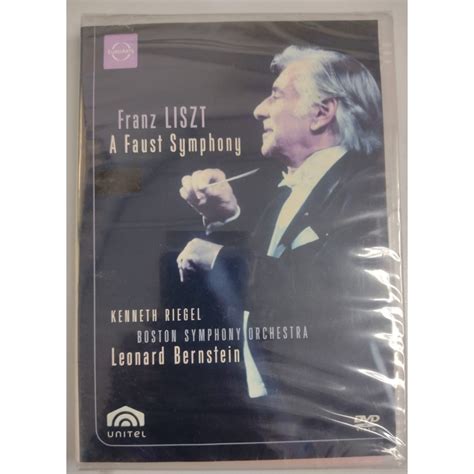 Dvd Boston Symphony Orchestra Leonard Bernstein Liszt A Faust Symphony