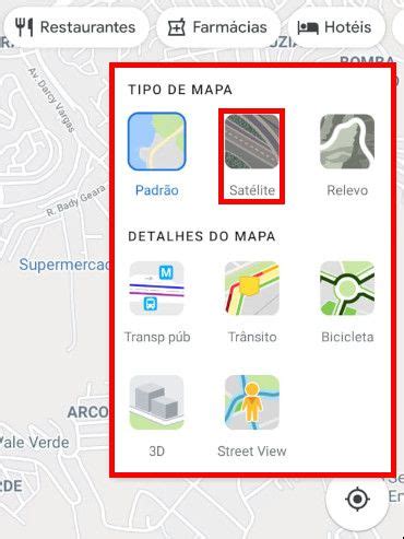 Saiba como ver o mapa do Google Maps no modo satélite no celular e PC