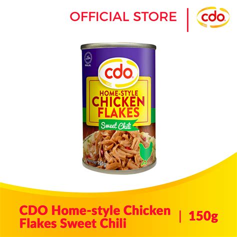 Cdo Home Style Chicken Flakes Sweet Chili 150g Lazada Ph