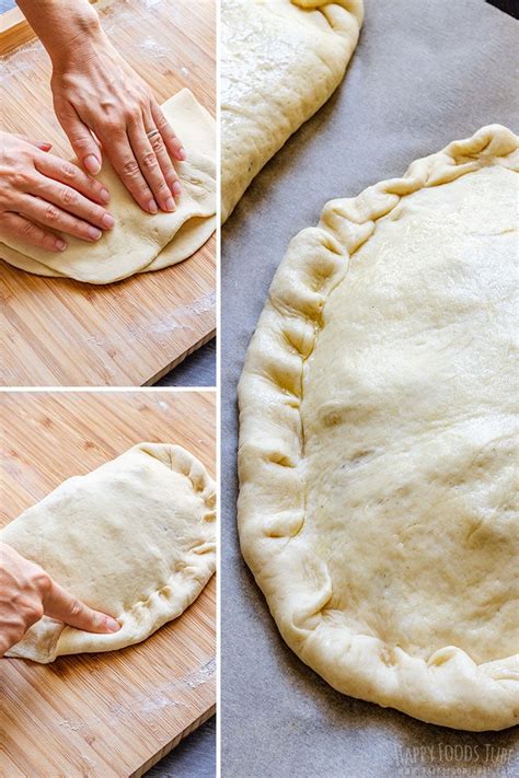 Easy Calzone Pizza Recipe Happy Foods Tube