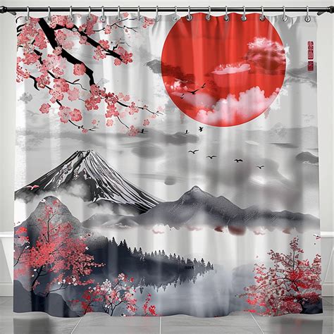 Transform Your Bathroom With Stunning Mount Fuji Cherry Blossoms