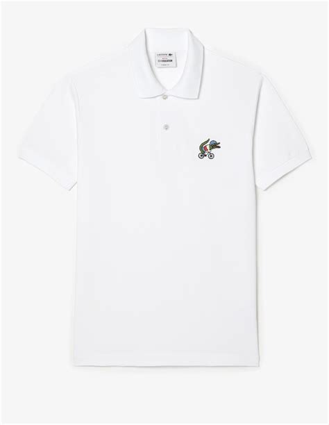 Polo Lacoste X Netflix Sex Education Blanco Hombre Ph7057 00 Viq Comprar Online En Capitán