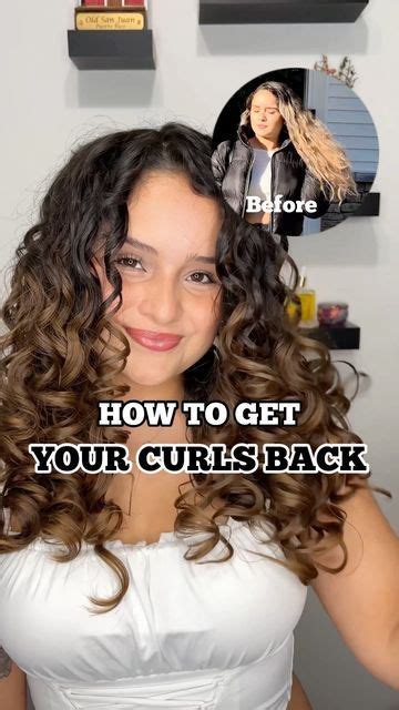 Kayline💕curly Hair Tips On Instagram How To Get Your Curls Back Hold