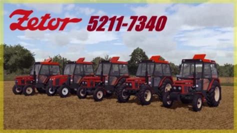 Ls22 Zetor 5211 7340 Pack V 1000 Zetor Mod Für Landwirtschafts