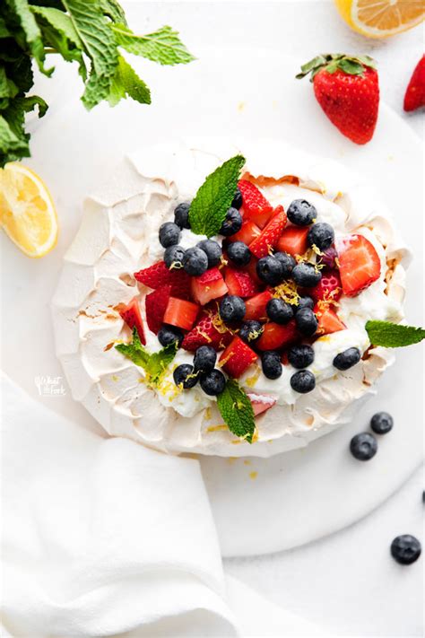 Classic Pavlova Recipe What The Fork