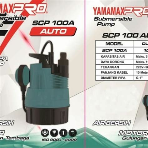 Jual Pompa Celup Otomatis Yamamax Pro Scp A Pompa Celup Air Bersih