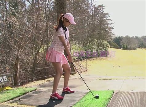 Sinful All Nude Japanese Brunette Nympho Nao Yuzumiya Plays Golf