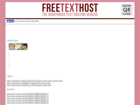 Free Text Host The Anonymous Text Hosting Service No Registration