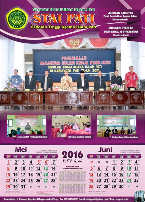 62 Ide Contoh Desain Kalender 1 Lembar Desain Kalender Images And