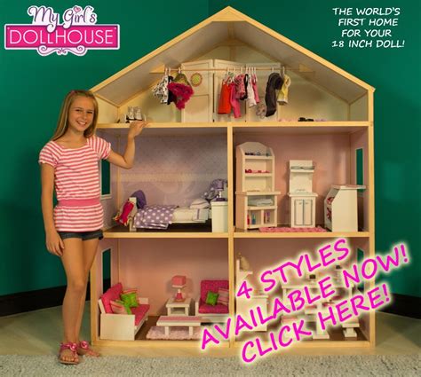 18 Inch Doll Furniture My Girls Dollhouse Three Story Dollhouse