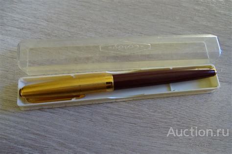 РУЧКА ПОРШНЕВАЯ ЗОЛОТОЕ ПЕРО СОЮЗ ЛЕНИНГРАД СССР — покупайте на Auction ...