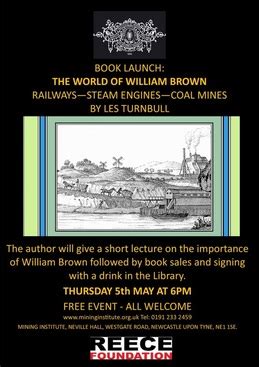 William Brown book launch - Heddon-on-the-Wall Local History Society