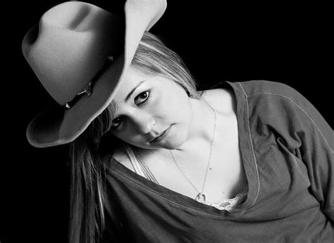 Camera Shy Cowgirl Female Models Hats Fun Women Cowgirls Girls