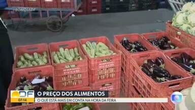 Bom Dia DF Queda da inflação veja os alimentos que caíram de preço