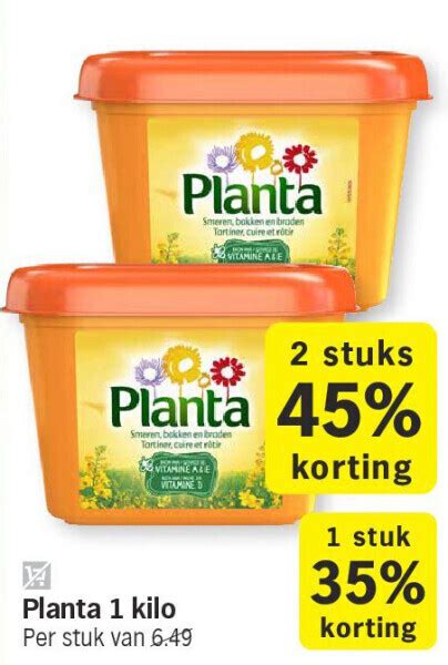 Planta Kilo Promotie Bij Albert Heijn