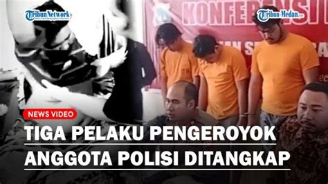 POLISI TANGKAP TIGA Pelaku Pengeroyokan Polisi Di Kampung Bule Batam