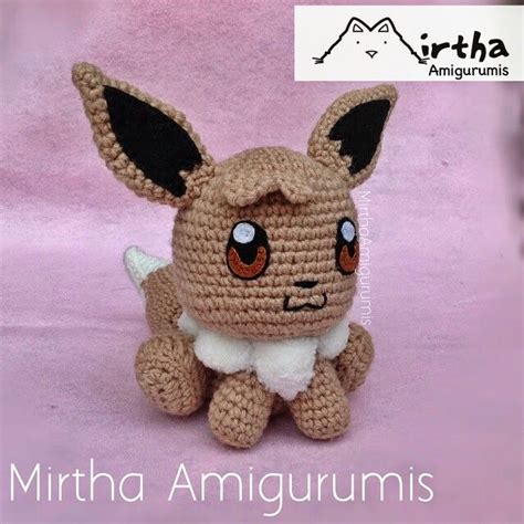 Amigurumi Eevee By Mirtha Amigurumis Instagram Mirthamigurumis