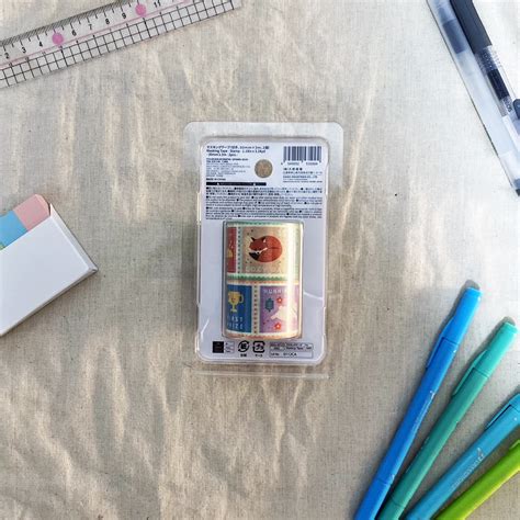 Daiso 4549892535994 660 Masking Tape Set Stamp 2 Destockjapan