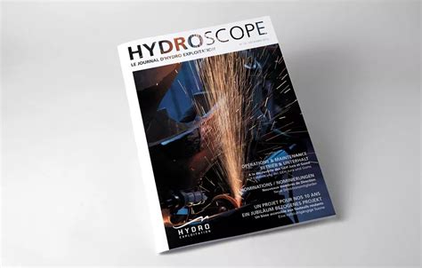 Hydro Exploitation Magazine Hydroscope Eddy Pelfini Design Est Une