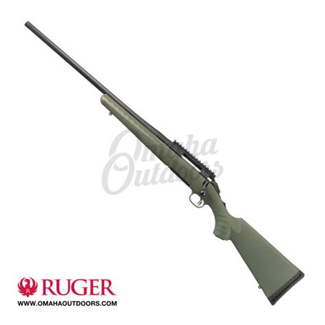 Left Handed Ruger American Predator Moss Green 243 - Omaha Outdoors