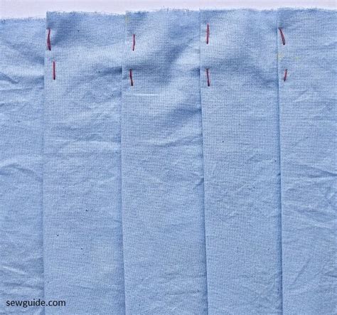 How To Sew Knife Pleats Sewguide