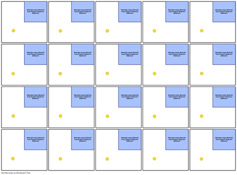 Predložak Prvih 20 Elemenata Storyboard por hr examples