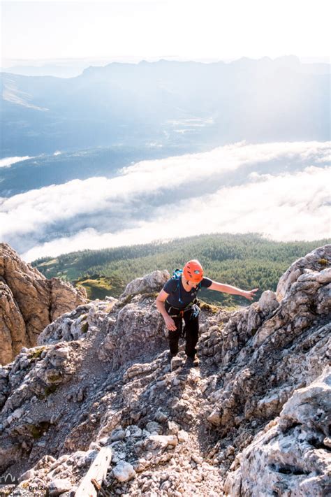 Rotwandspitze Klettersteig Via Ferrata Croda Rossa Sesto Alpinschule