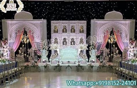 Luxury Taj Mahal Wedding Stage