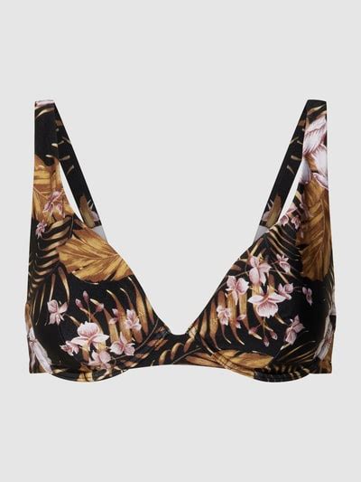 Rip Curl Bikini Oberteil Mit Floralem Allover Muster Black Online Kaufen