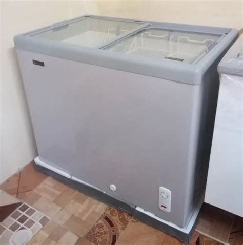 Glass Top Freezers Elanpro Ekg Dl Curved Glass Top Freezer