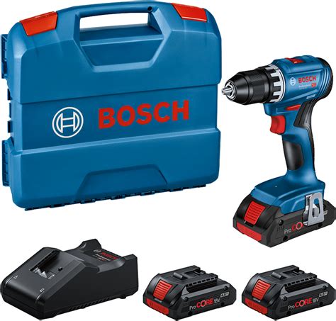 Bosch Blauw Gsr 18v 45 Professional Accuschroefboormachine 3 X 4 0