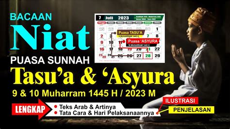 Puasa Tasu A Dan Asyura 2023 Jatuh Pada Tanggal Niat Puasa Tasua